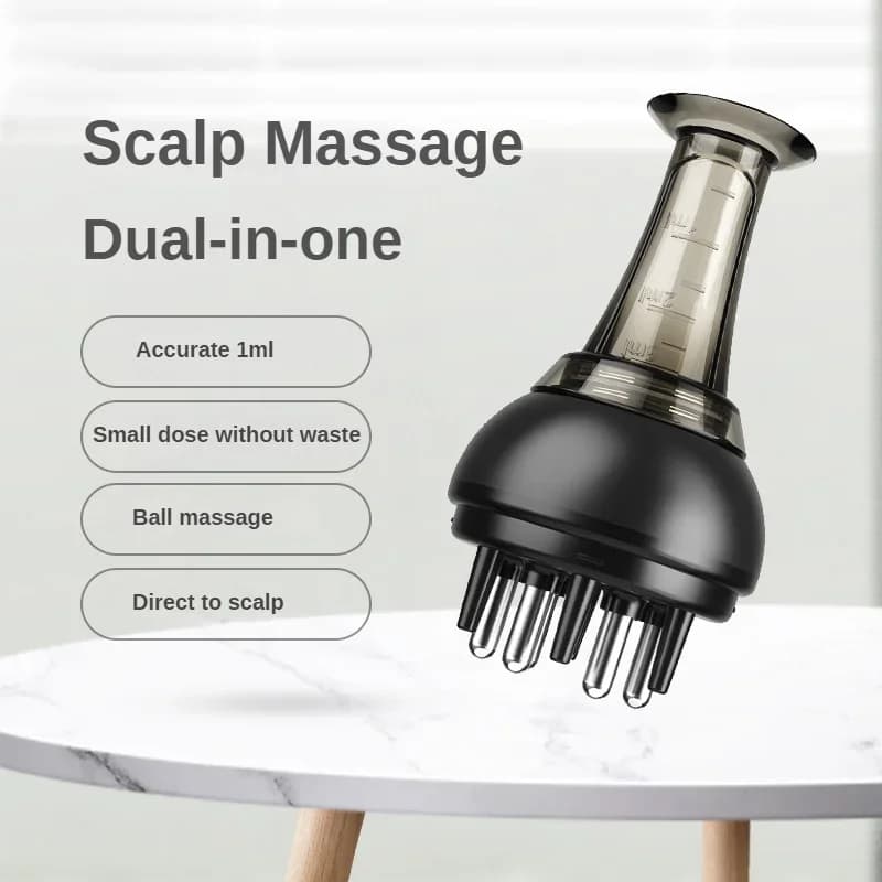 Scalp applicator comb for liquid treatments — image 2