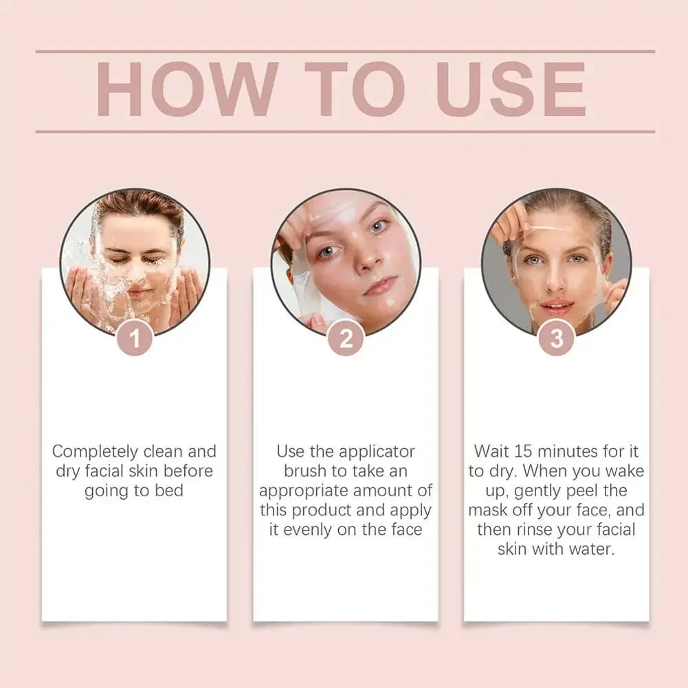 collagen peel-off night mask in packaging — image 6