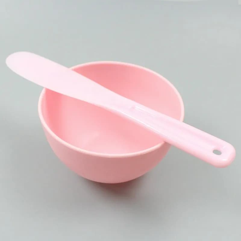 silicone face mask bowl with mixing stick — image 7