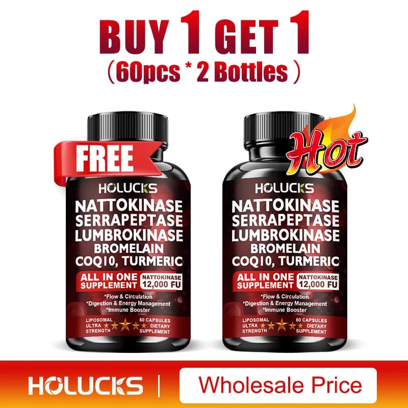 bottle of nattokinase supplement — image 8