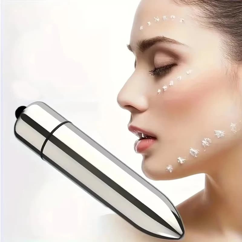 mini vibrating facial and eye massager — image 6