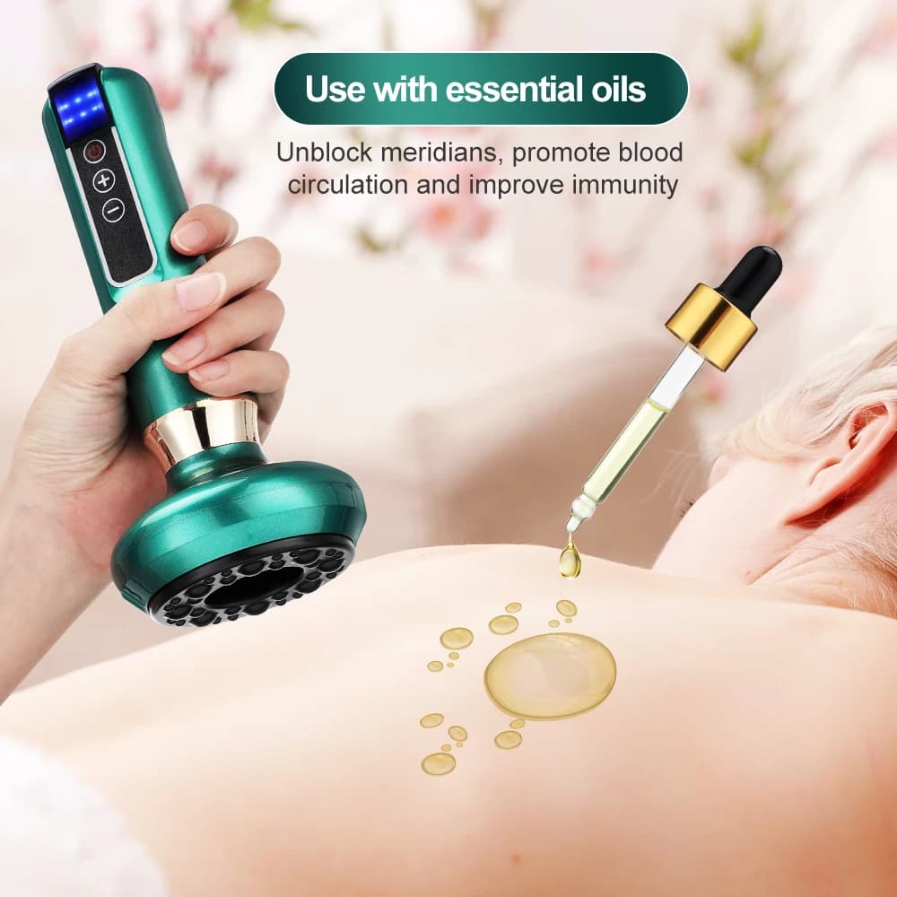 electric cupping massager with six suction cups — image 3