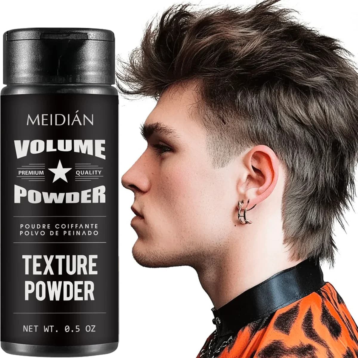 hair styling powder for volume and oil control — image 1