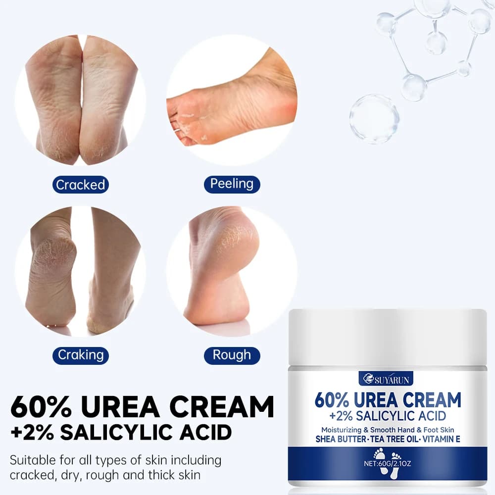 Suyarun 60% urea foot cream tube — image 5