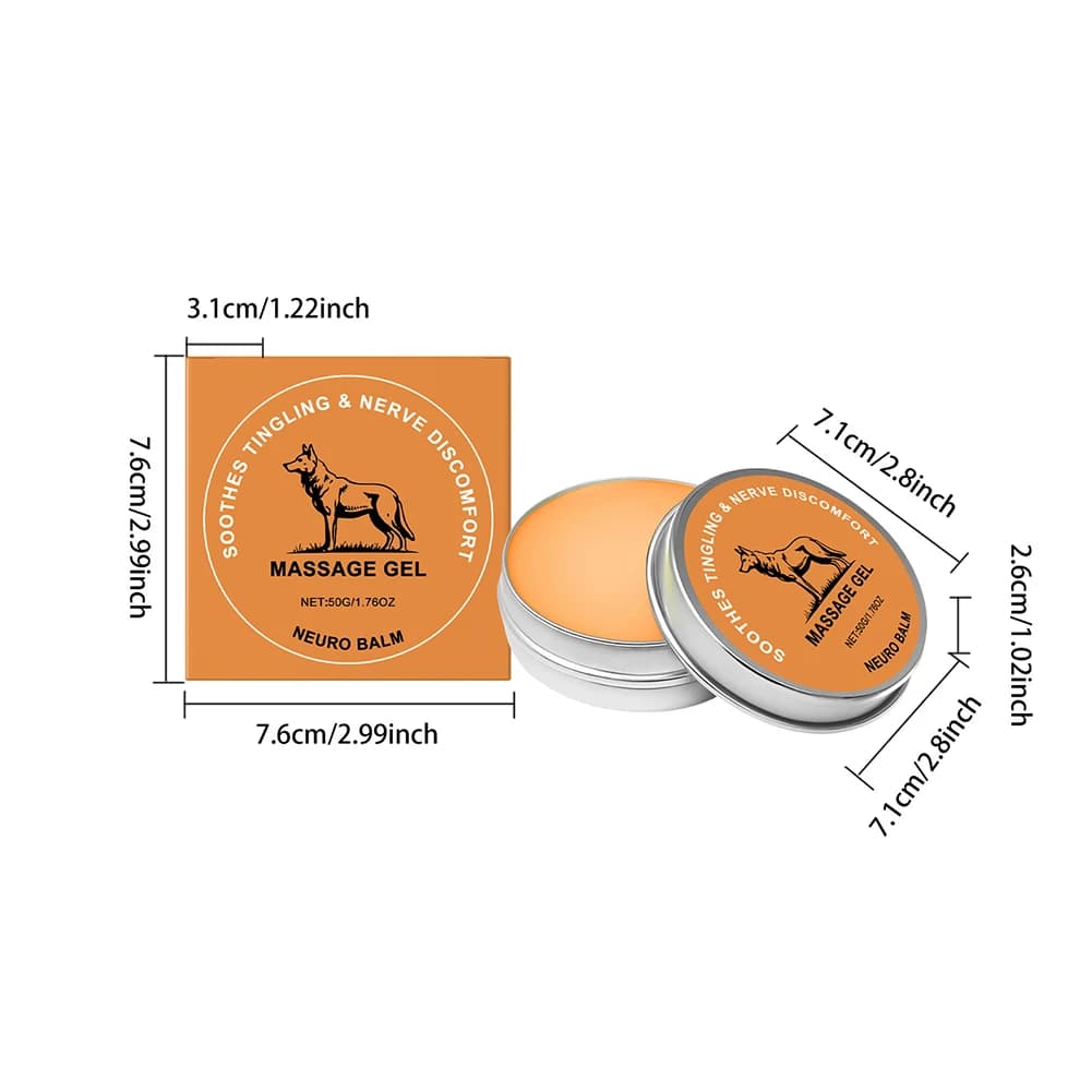 herbal nerve relief balm with magnesium and menthol — image 6