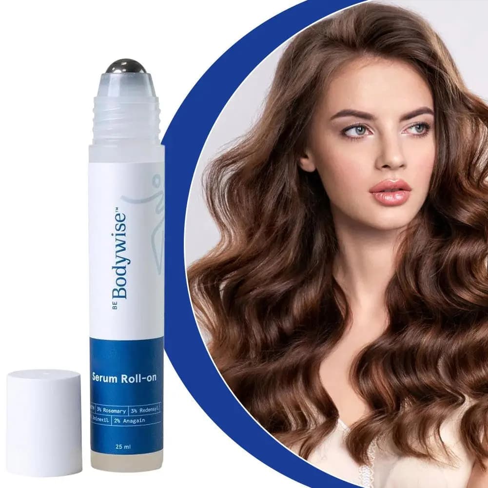 Rosemary roll-on hair care essence bottle — image 5