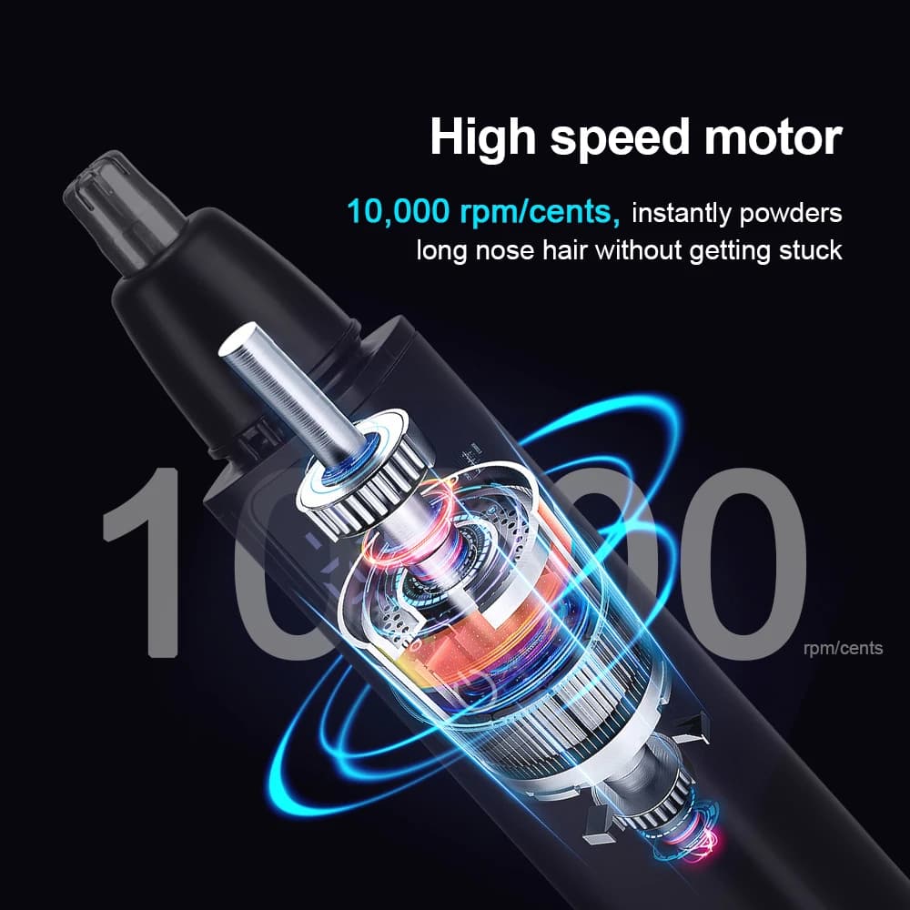 Rechargeable electric nose hair trimmer — image 4