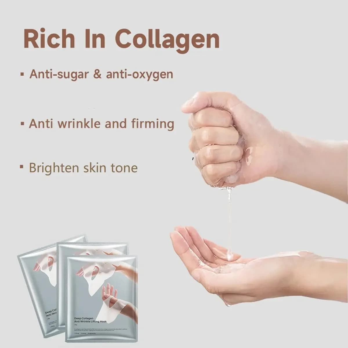 deep collagen lifting face mask pack — image 3