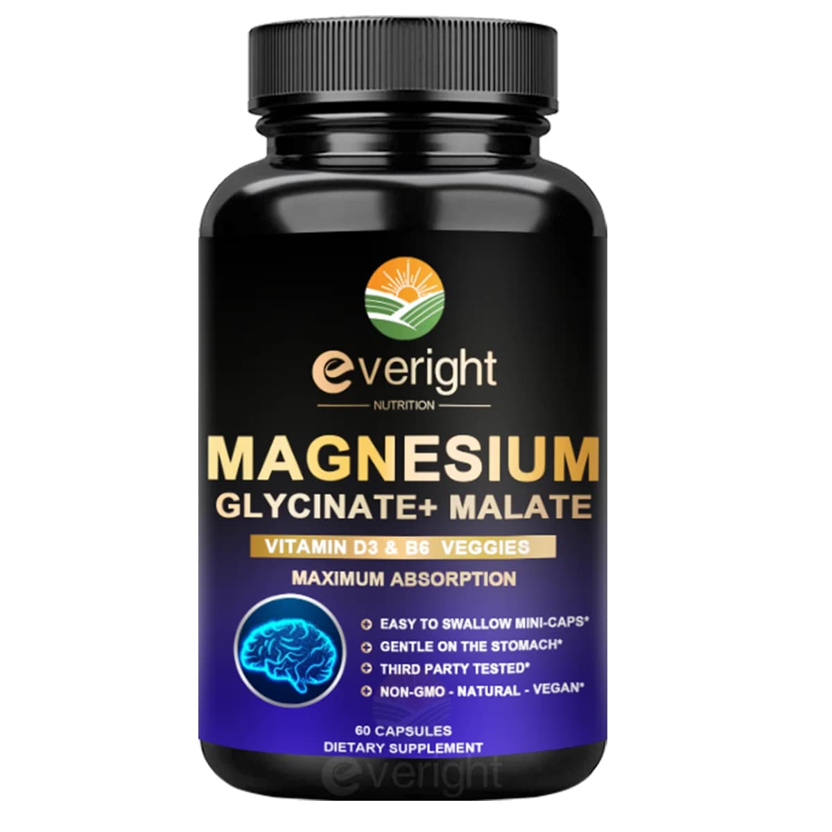 bottle of high absorption magnesium glycinate powder — image 8