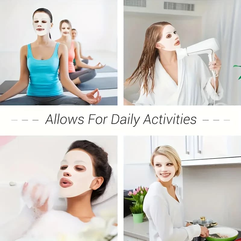 3D reusable silicone facial mask — image 6