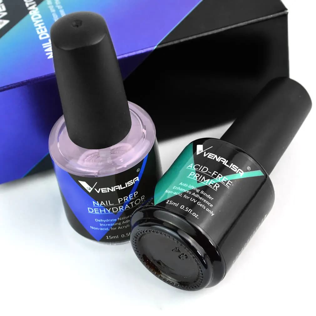 Venalisa nail dehydrator and acid‑free primer bottle — image 1