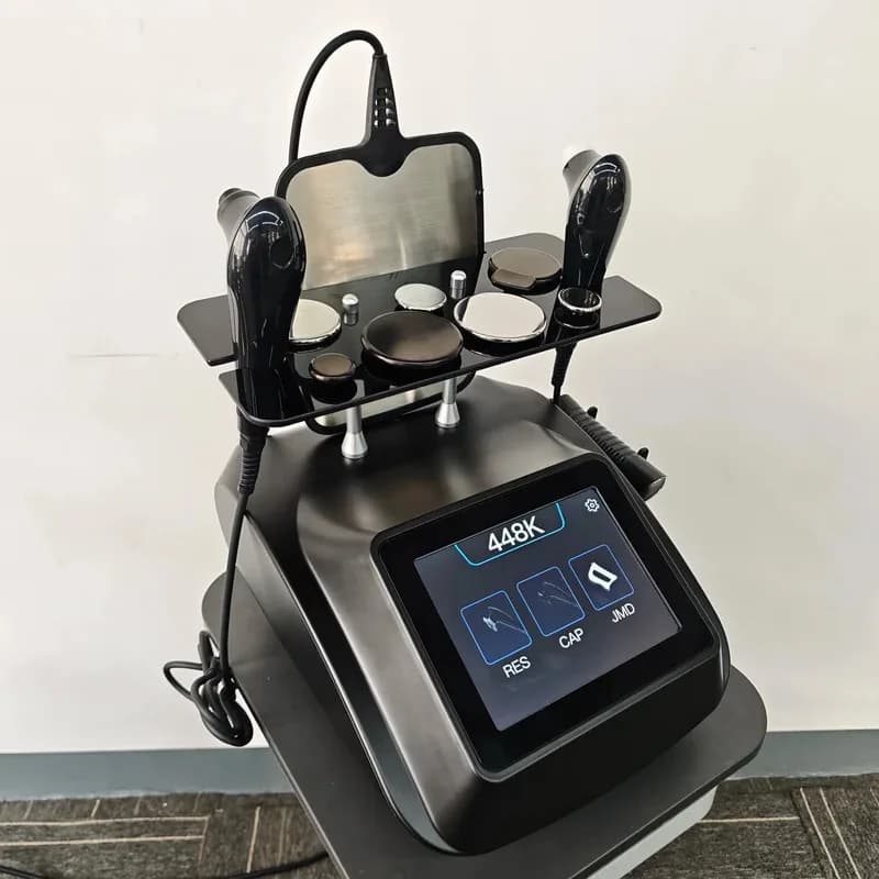 handheld Tecar therapy unit with 448 kHz frequency — image 6
