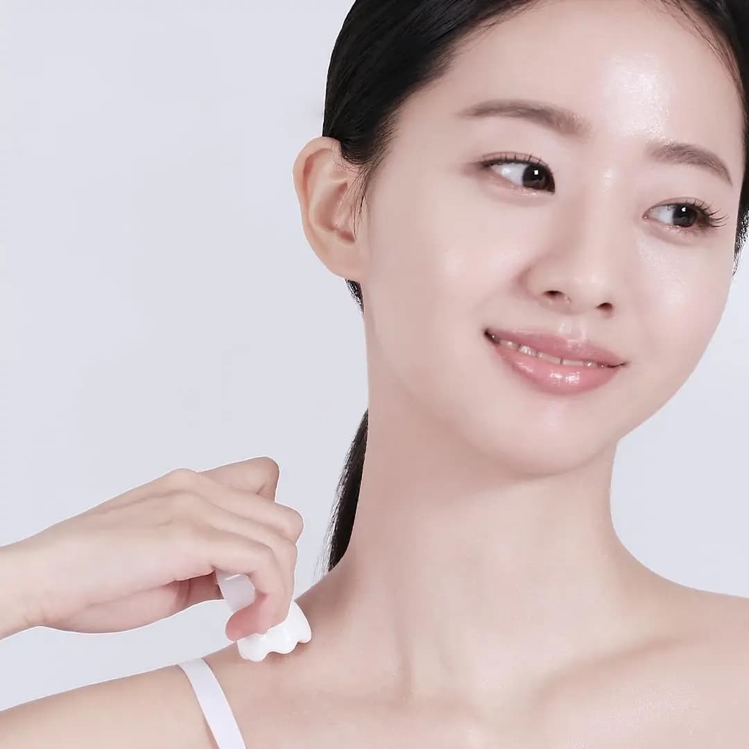 ceramic gua sha ring massager — image 2