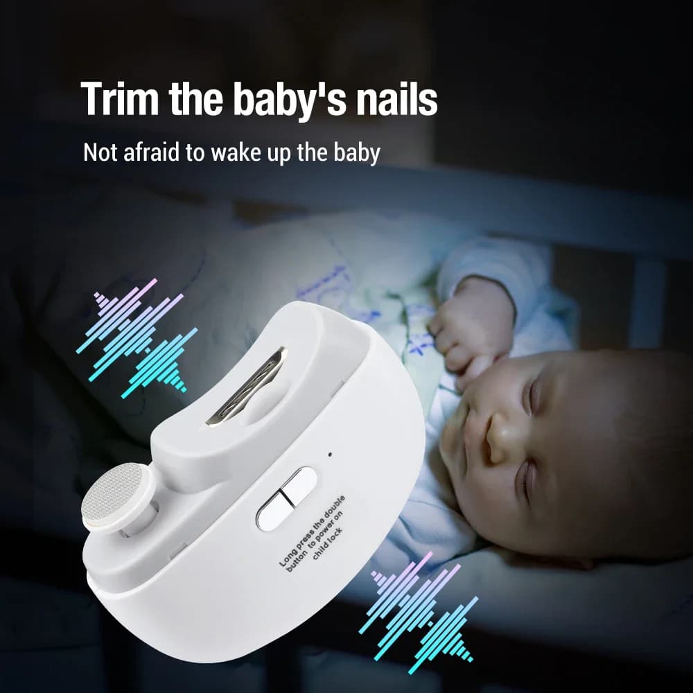 electric nail clipper with built‑in light — image 5