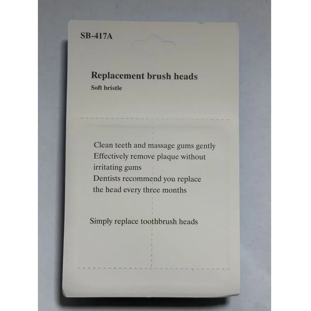 Four replacement brush heads for Oral‑B Dual Clean electric toothbrush — image 6