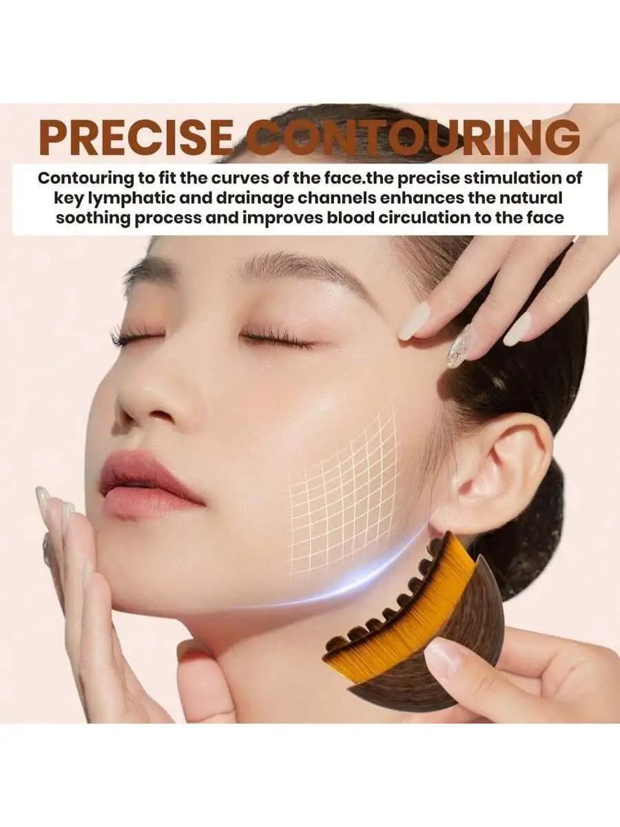 Lymphatic contour brush set for face and body — image 3
