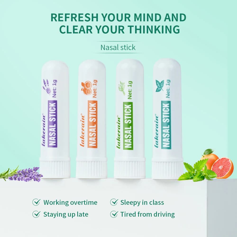 Cooling essential oil nasal inhaler stick — image 4