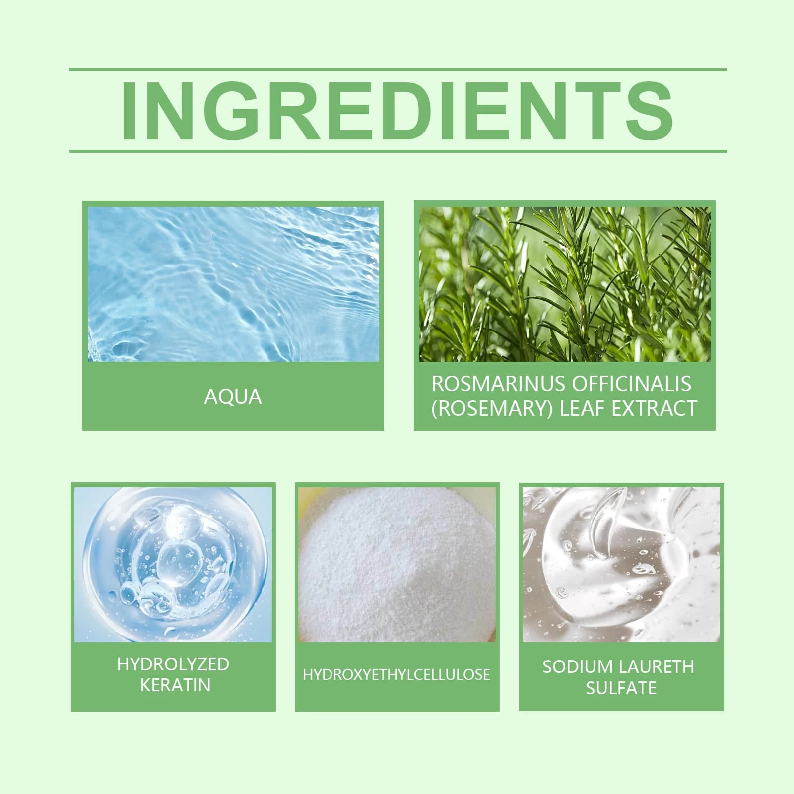 Rosemary shampoo bottle for soothing scalp and anti-dandruff — image 5