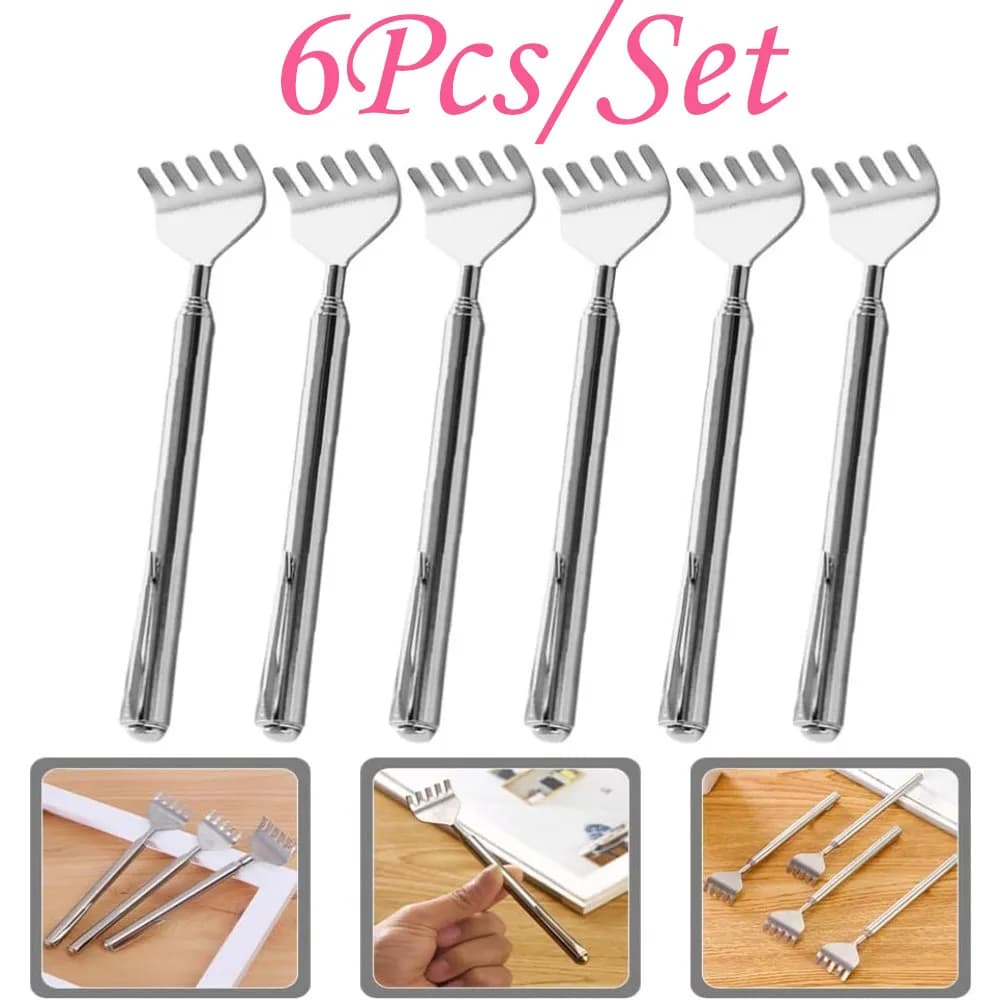 compact telescopic stainless steel back massager — image 7