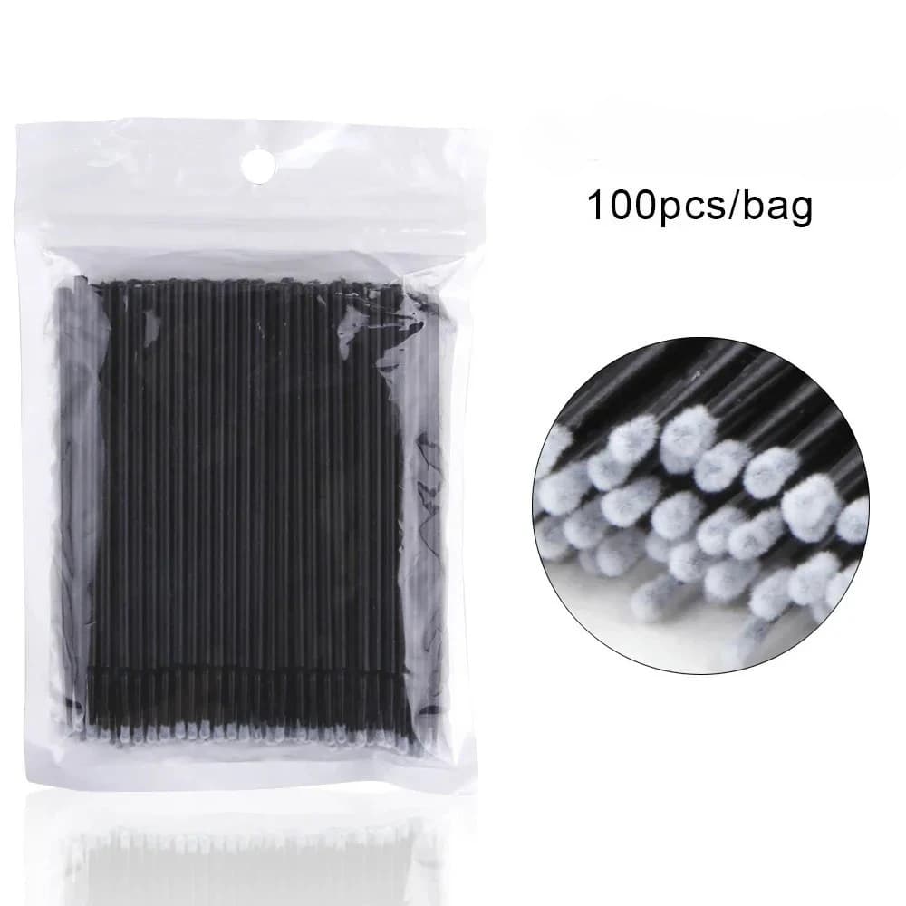 100Pcs/packs mini cotton swab for easy and precise application — image 8