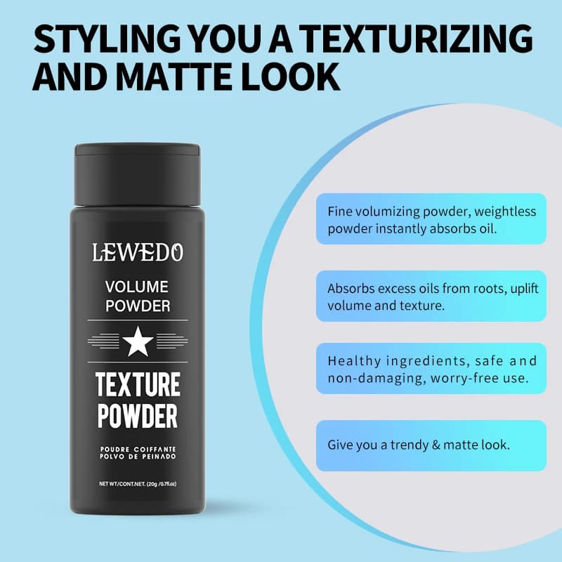 volumizing hair powder in a compact container — image 5