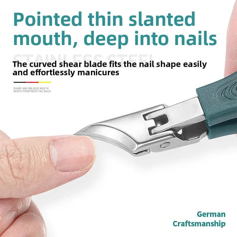 stainless steel toenail clipper for ingrown nails — image 4