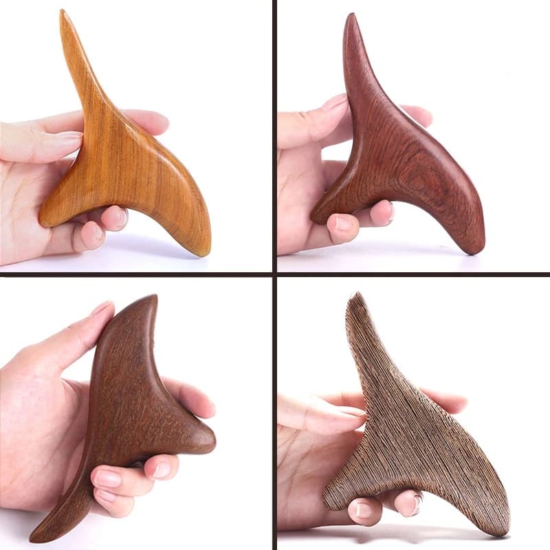 Wooden Gua Sha massage tool — image 6