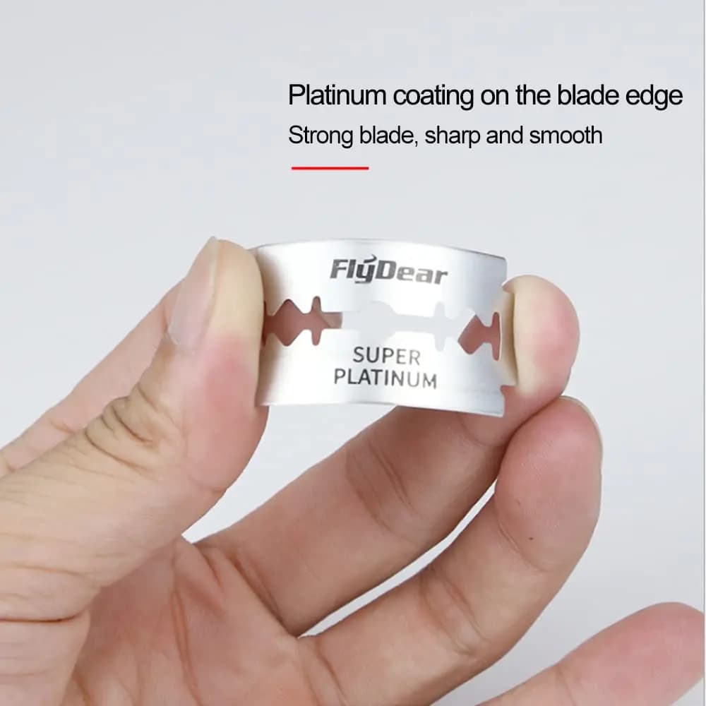 double sided stainless steel razor blade — image 2