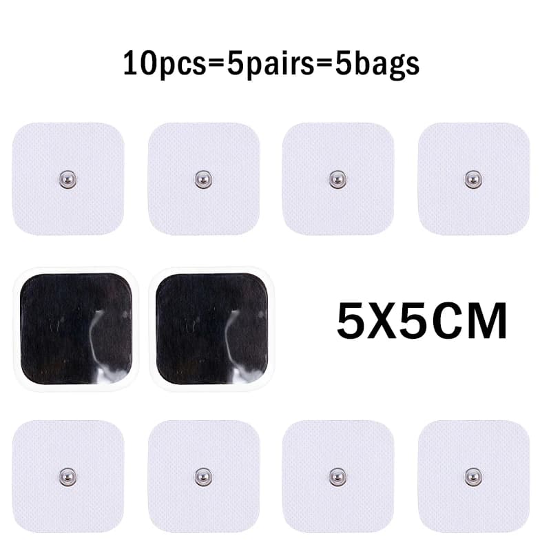 Pack of 10 self‑adhesive electrode pads for TENS machines — image 7