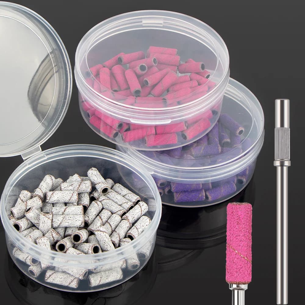mini sanding bands kit with 3/32 inch shaft — image 2