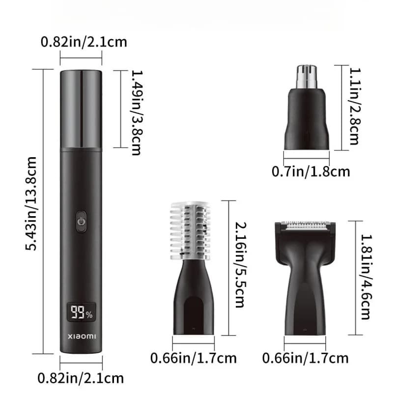 Xiaomi 3-in-1 electric nose, ear and hair trimmer — image 6