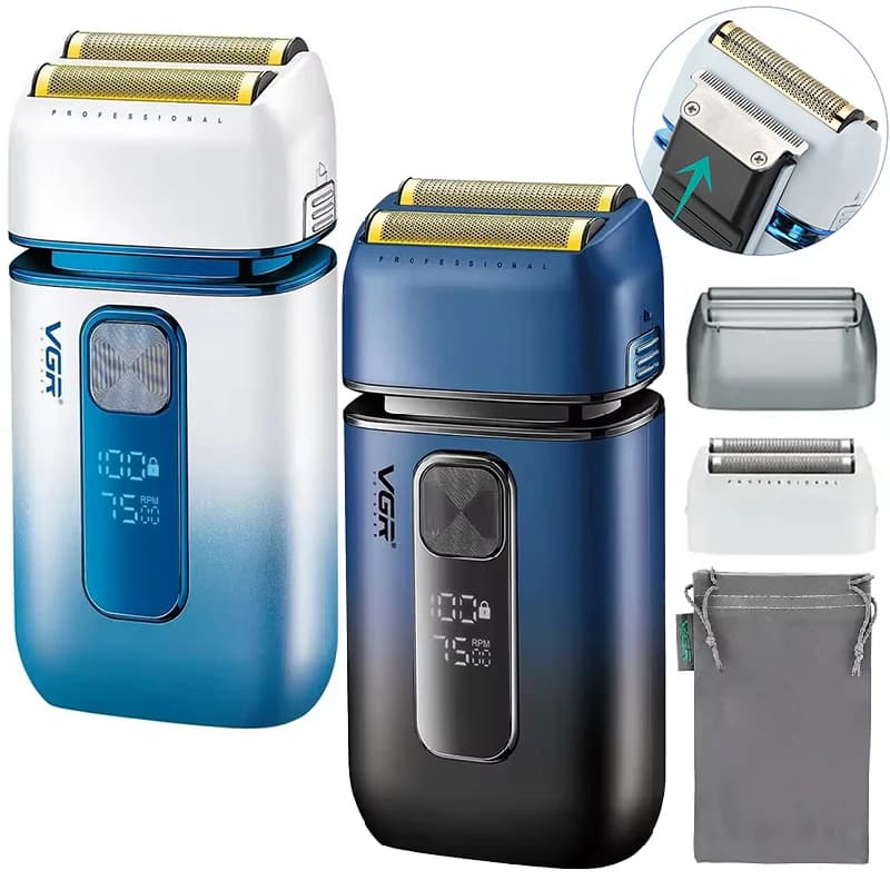 VGR USB Rechargeable Hair & Beard Shaver