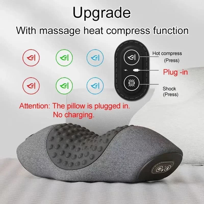heated electric neck massager pillow — image 7