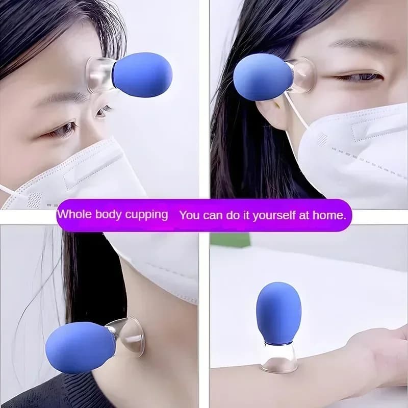 silicone cupping massage cup — image 4