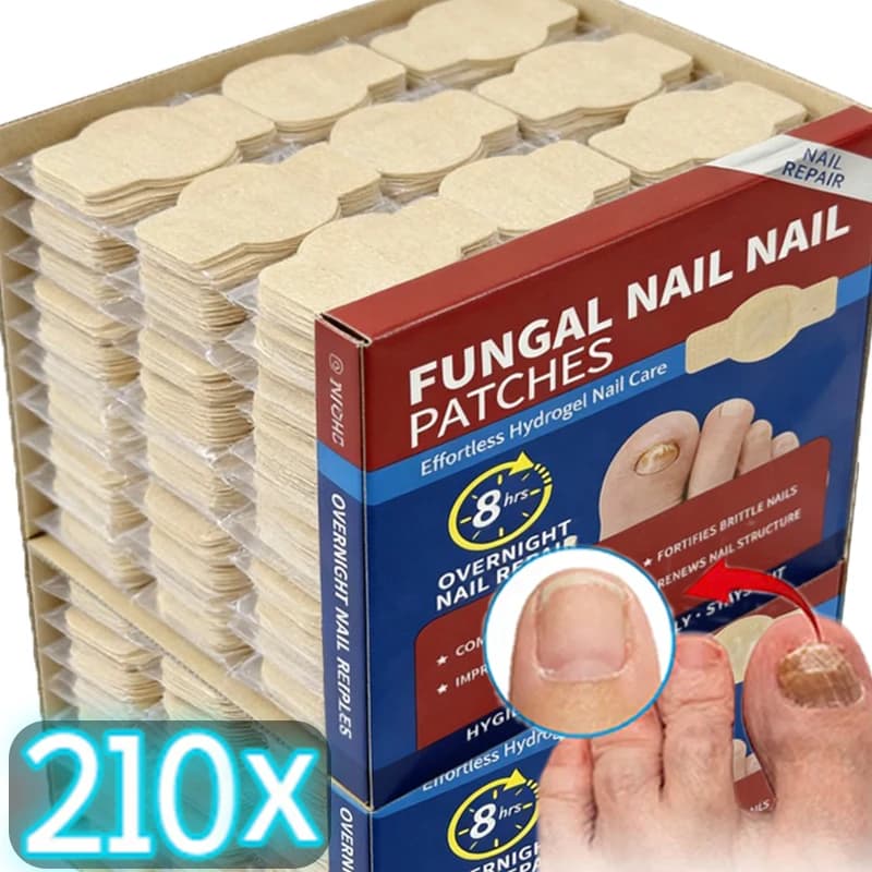sticky nail repair patches for fungus and ingrown toenails — image 2