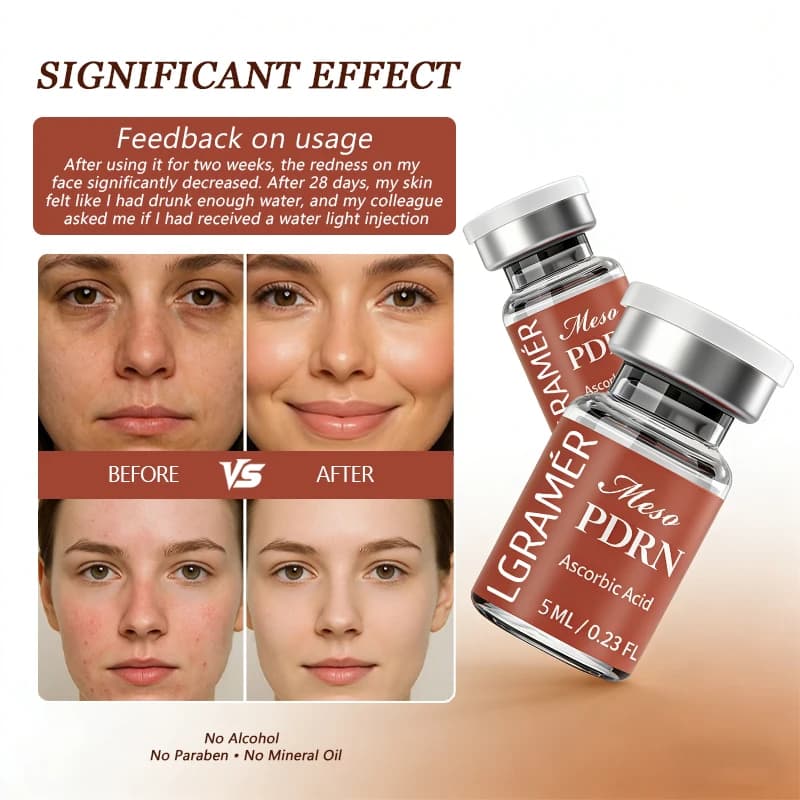 salmon DNA vitamin C facial serum bottle — image 6
