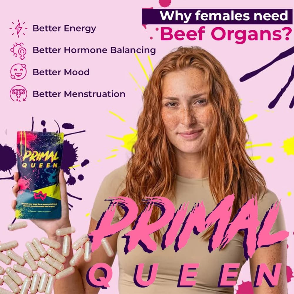 Grass-fed beef organ supplement capsules for women — image 3