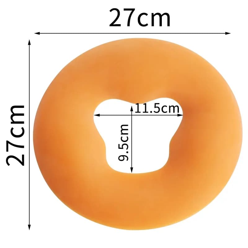 soft silicone massage pillow for facial spa — image 3