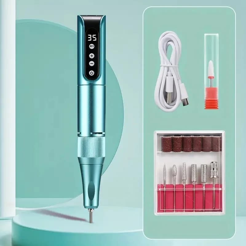 wireless rechargeable nail drill pen — image 7