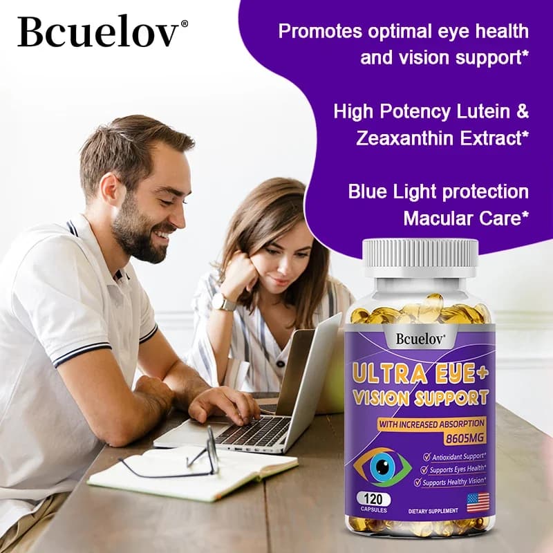 bottle of eye vitamin supplement — image 5