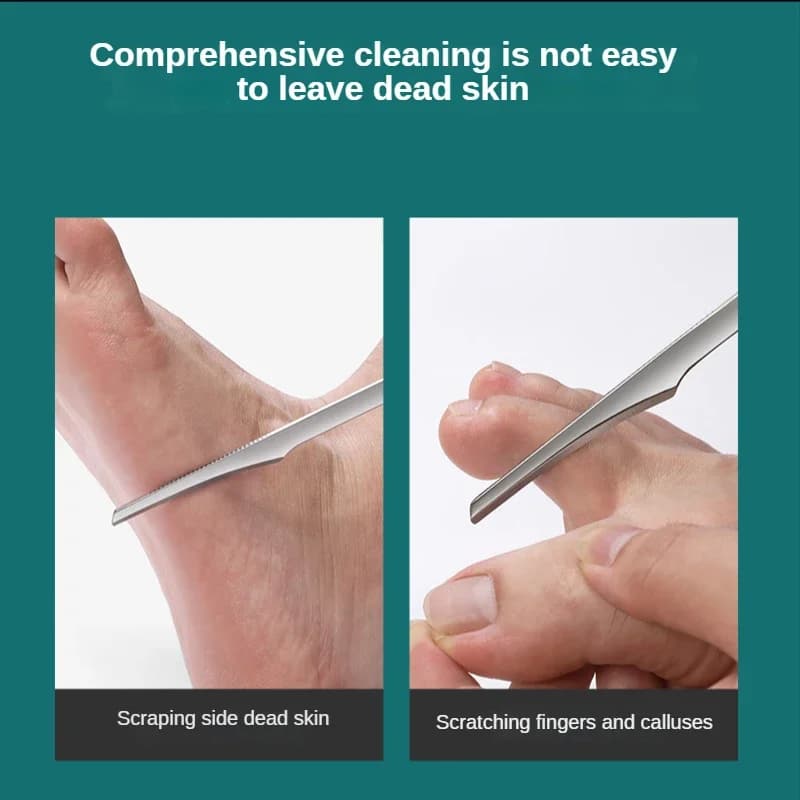 Manicure and pedicure tool kit with toe nail shaver and callus file — image 5