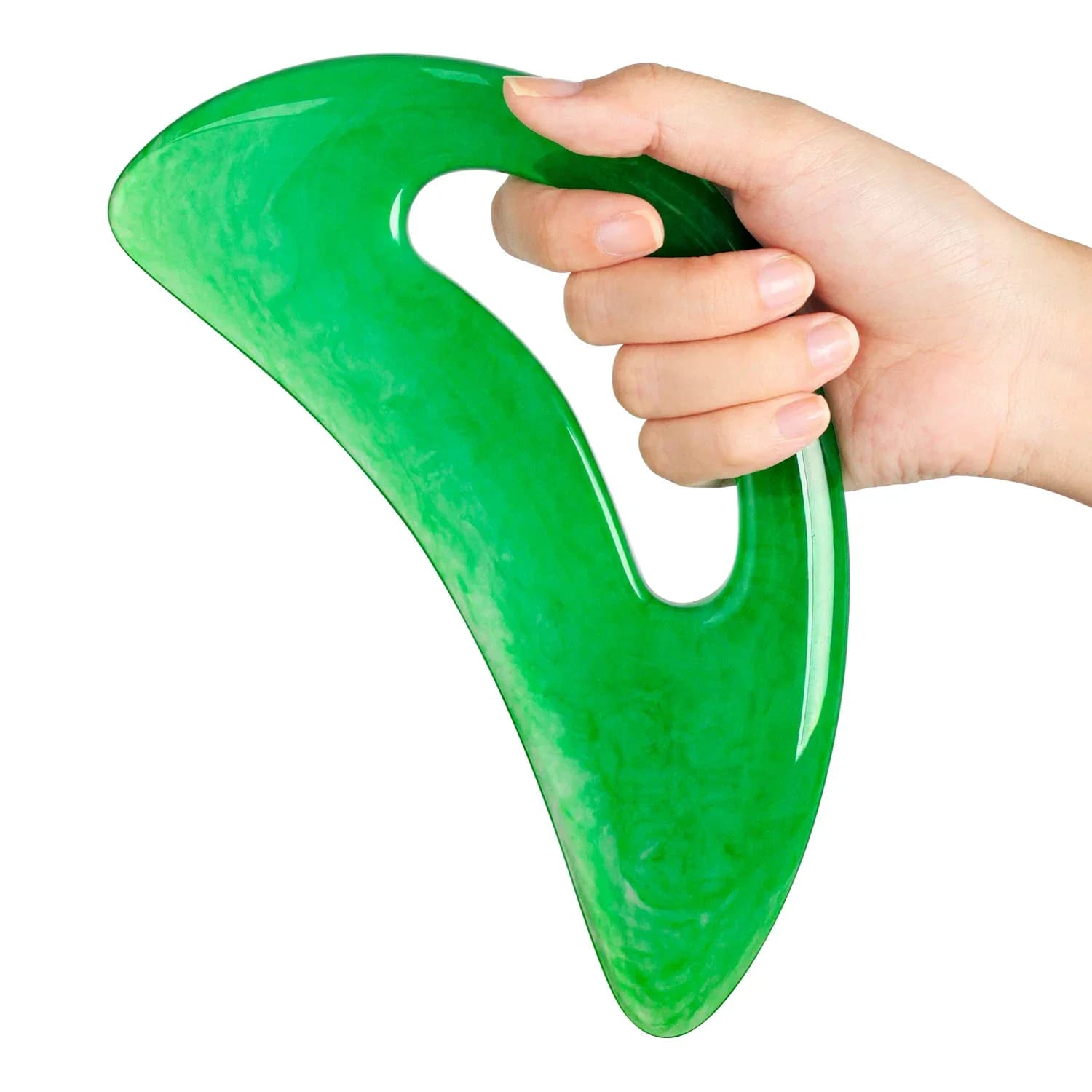 gua sha stone massage tool for neck and back — image 7