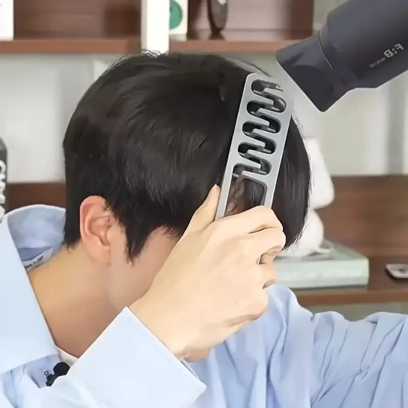 wide-tooth volumizing hair styling comb — image 2