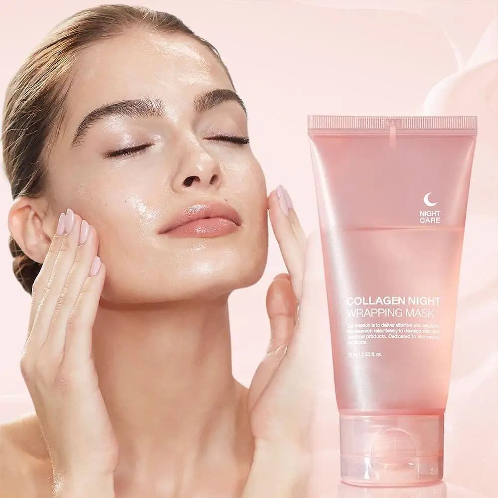 hydrolyzed collagen overnight peel-off facial mask — image 2