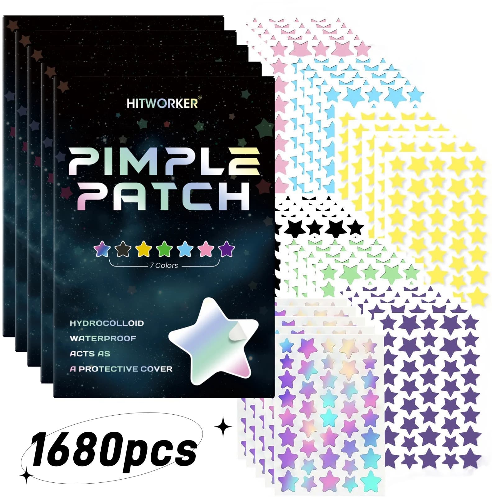 star-shaped gentle acne patches — image 8
