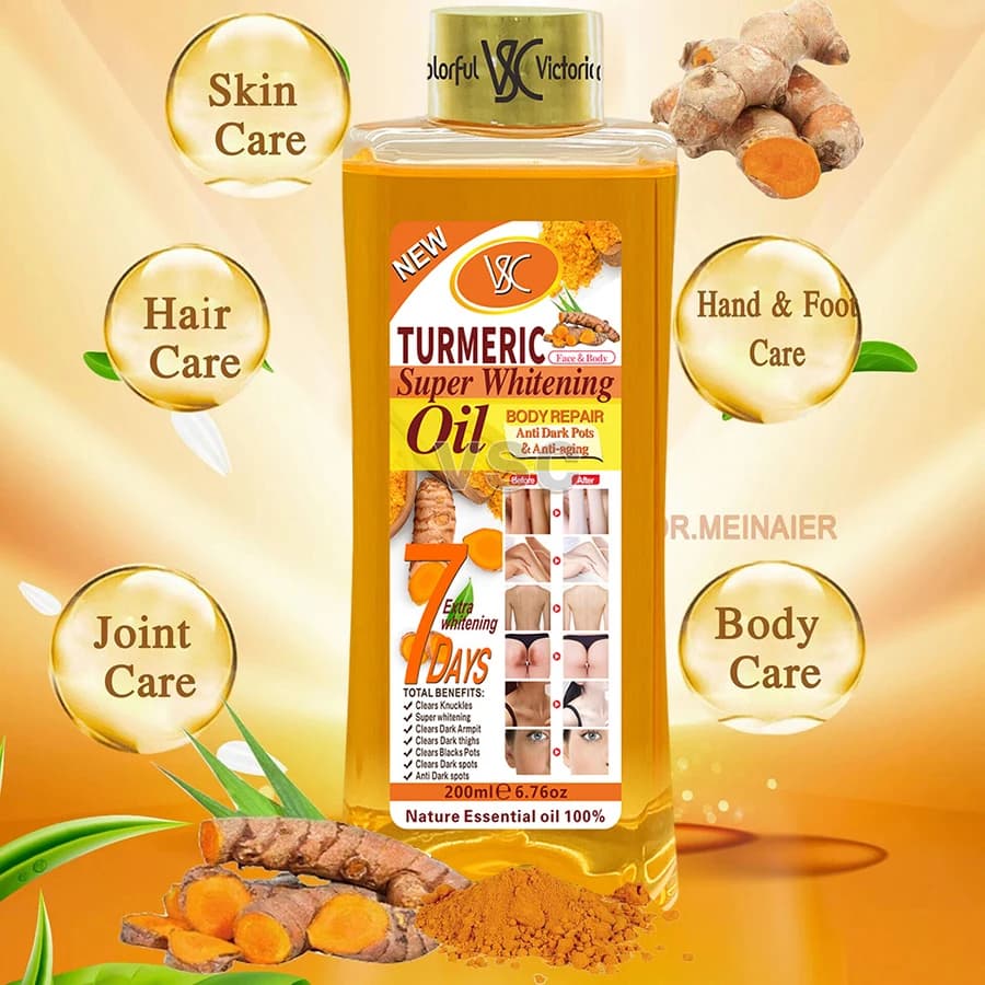 Turmeric Massage Oil – 200 ml