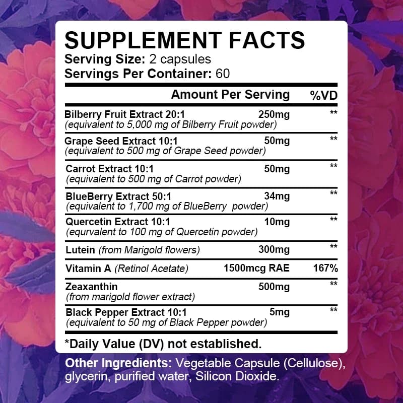 bottle of eye vitamin supplement — image 4