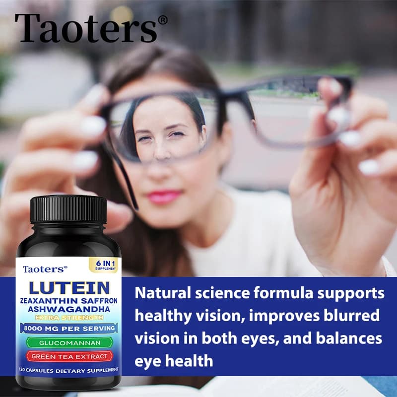 bottle of lutein and zeaxanthin eye support capsules — image 5