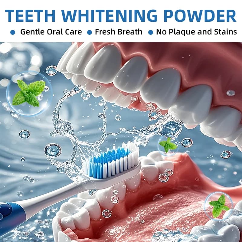 sodium hydroxide teeth whitening powder — image 5