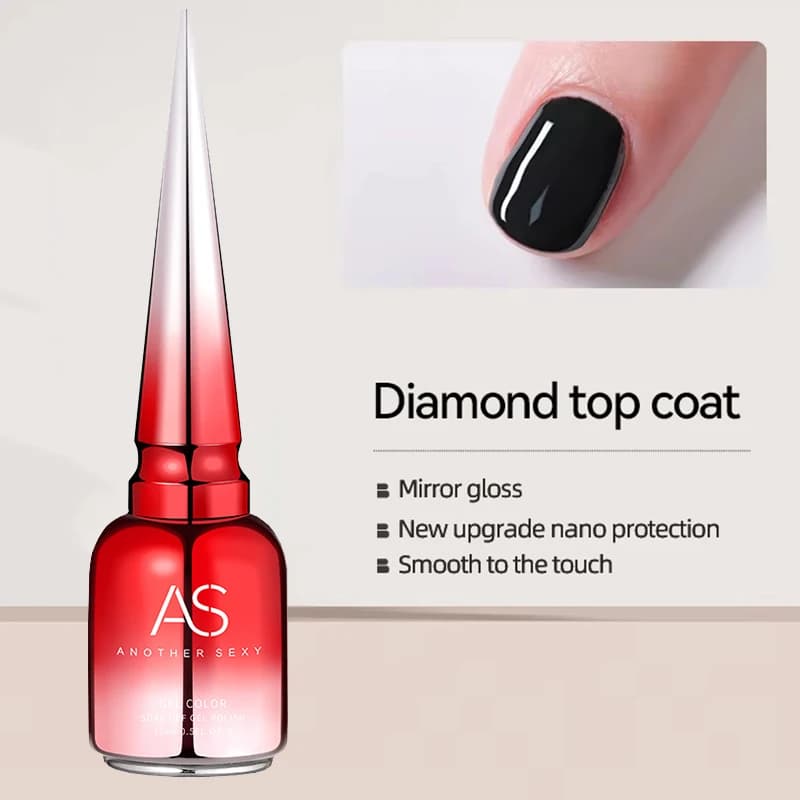 15 ml diamond top coat gel nail polish — image 6
